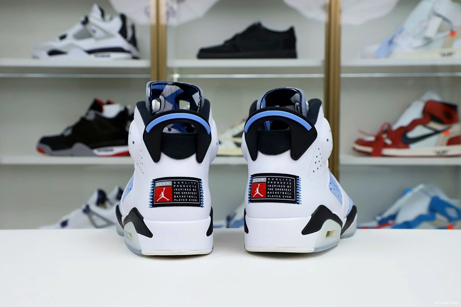 AIR 'UNC 2013 RETRO 6 Kimikick JORDAN NewStyle HOME' 0102